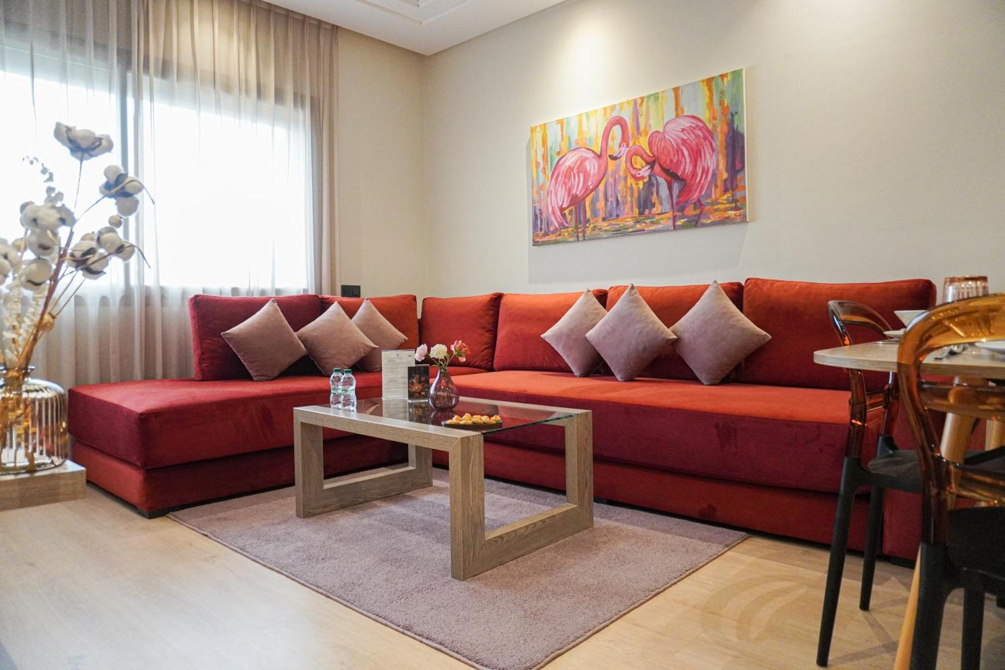 Flamant Rose Appart Hotel Танжер Экстерьер фото