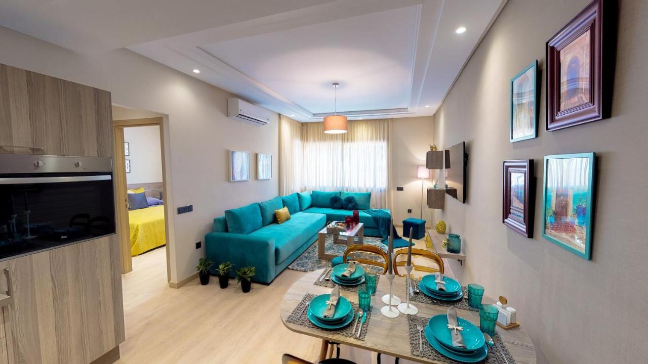 Flamant Rose Appart Hotel Танжер Экстерьер фото